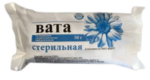 Вата хирург стер 50г (Фармсфера)