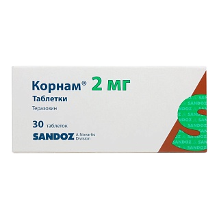 Корнам таб 2мг N30 (Лек)