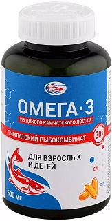 Омега-3 из дикого камчатск лосося N240 (Тымлатский рыбокомбинат)