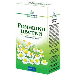 Ромашки цветки 50г (Фитофарм)
