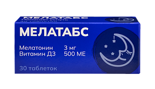 Мелатабс таб N30 (Фармацевт)