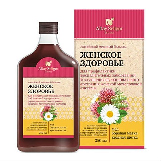 Алтай Селигор бальзам медовый алтайский Женское Здоровье 250мл (Алтай Селигор)