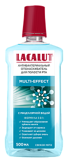 Лакалют ополаскиватель д/рта Multi-Effect с мицел водой 500мл (ДрТайсс)