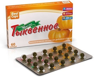 Тыквы масло 0,3 N60 (РеалКапс)