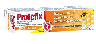 Протефикс крем фиксир экстра-сильн прополис 40мл (Квайссер)