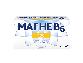 Магне В6 таб п/о N100 (Санофи)
