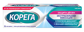 Корега крем д/фикс зуб протез защита десен 40мл (Глаксо)