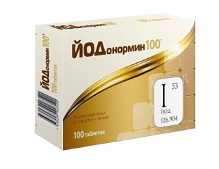 ЙОДонормин 100 таб N100 (ВТФ)