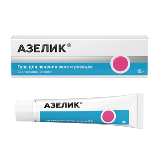 Азелик гель 15% 15г (Акрихин)