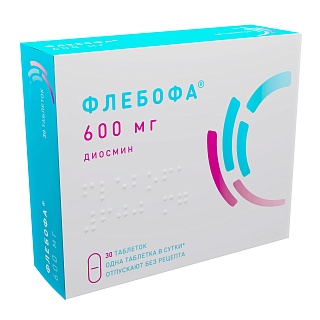 Флебофа таб 600мг N30 (Озон)