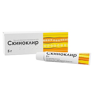 Скиноклир гель 15% 5г (Озон)