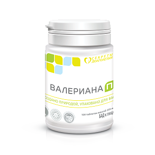 Валериана П таб п/о N100 (Парафарм)