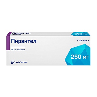 Пирантел таб 250мг N3 (Ипка)