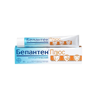 Бепантен плюс крем 5% 30г (Байер)