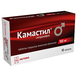 Камастил таб п/пл/о 100мг N10 (Макиз-Фарма)