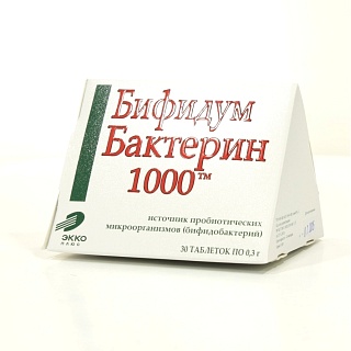 Бифидумбактерин таб 1000-ТМ N30 (Экко+)
