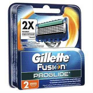 Жиллетт Fusion Proglide сменнные кассеты N2 (Проктер)