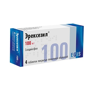 Эрексезил таб 100мг N4 (Эгис)