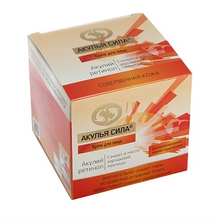 Акулья сила крем д/комб жир/порист кожи сандал/мас зарод пшен 50мл (Твинс Тэк)