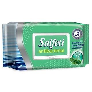 Салфетки Salfeti влаж антибакт N72 (Авангард)