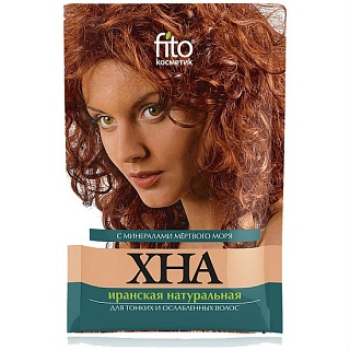 Хна Иранская с минер Мёртвого моря пор 25г(Фитокосметик)